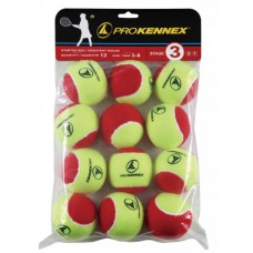 Мяч теннисный Pro Kennex STAGE 3 Yellow/Red (12 шт)