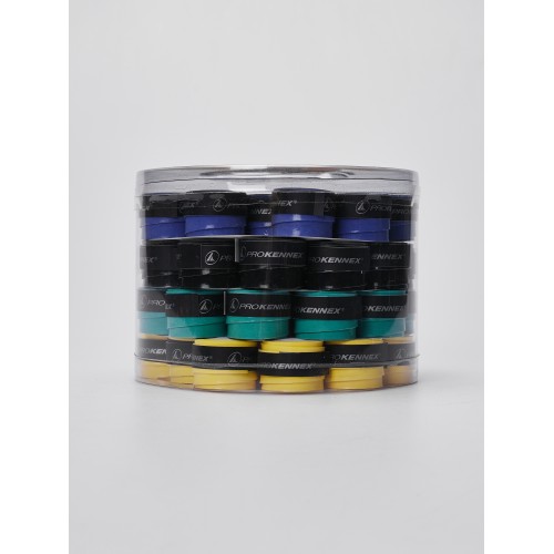 Намотка на рукоятку (OVERGRIP) Pro Kennex  PSE 1 OVER   GRIP  Muticolor (Navy, Black, Green, Yelow) (60 шт) - 4